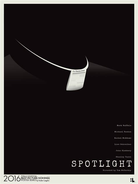 Spotlight movie poster on Behance