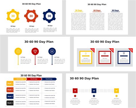 30 60 90 Day Plan Template Powerpoint, 30 60 90 Template, 30 60 90 Day ...