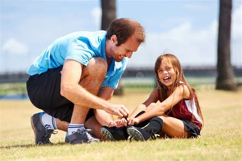 Soccer dad stock photo. Image of outdoor, boot, laughing - 29673148