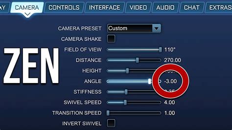 Zen Rocket League Settings (NEW) - YouTube