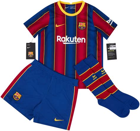 2020-21 Barcelona Home Full Kit Messi #10 *BNIB* Little Kids