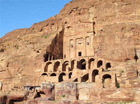 Um Tomb | The Urn Tomb (70 AD) at Petra, Jordan, is named fo… | Flickr