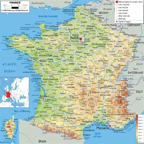 Maps of France | Map Library | Maps of the World