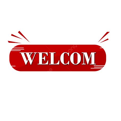 Welcome Font Vector Design Images, Color Welcome Font Design Element ...