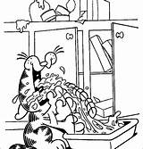 Lasagna Clip Art Coloring Sketch Page sketch template