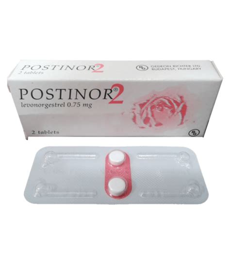 Postinor-2 Tablets – Country Medical Pharmacy