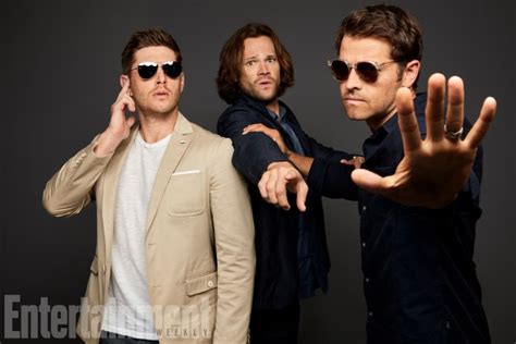 'Supernatural' Cast ~ EW SDCC Portrait - Supernatural Photo (40583699 ...