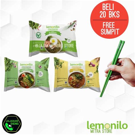 Lemonilo Natural Instant Noodles - Lemonilo Noodles Saving Package 10 Packs - Mix Variants ...