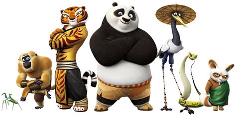 Best Of kung fu panda characters Panda fu kung tigress character master ...