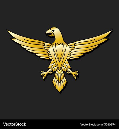 Falcon Images: Golden Eagle Wings Vector