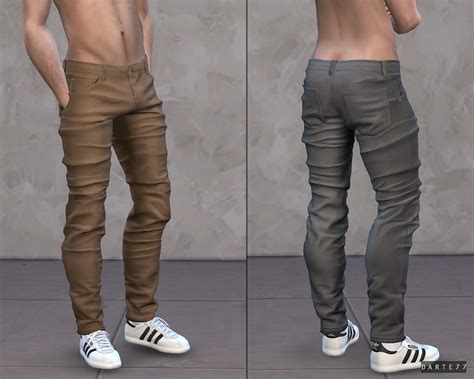 Chino Jeans - Darte77 | Custom Content for TS4 | Sims 4 men clothing, Sims 4 male clothes, Sims ...