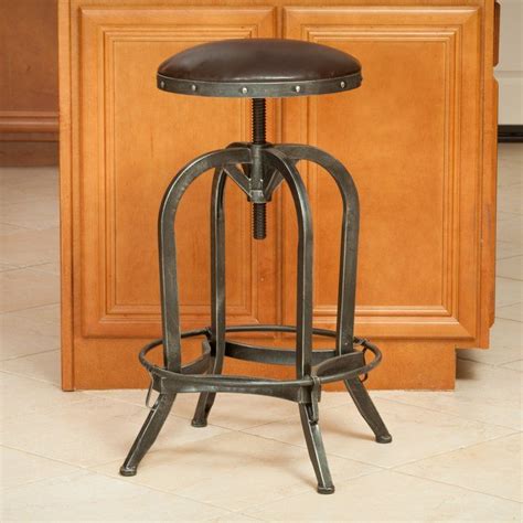 an old fashioned bar stool in a kitchen