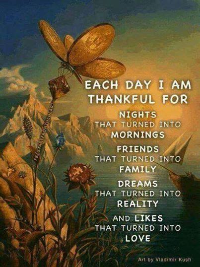 Each Day I Am Grateful For