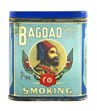 Bagdad Pipe Tobacco Tin • Antique Advertising