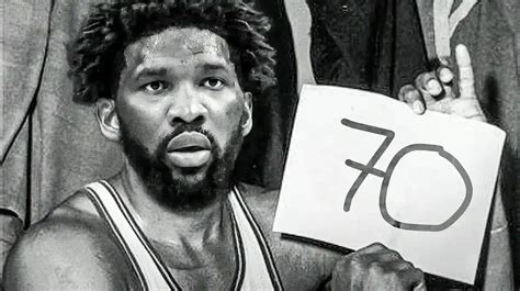 76ers' Joel Embiid recreates legendary Wilt Chamberlain photo after dropping 70