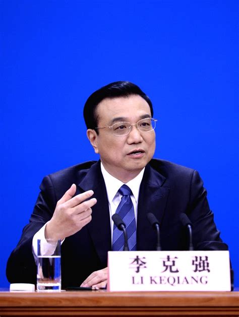 (130314) Chinese Premier Li Keqiang at a press conference after the ...