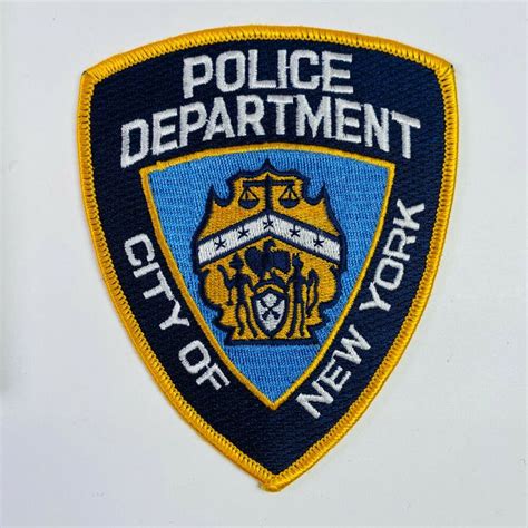 New York City Police Department NYPD Patch | Police, Police patches ...