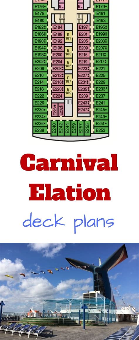 Carnival Elation Deck Plans - Cruise Radio | Carnival elation, Carnival elation cruise, Deck plans