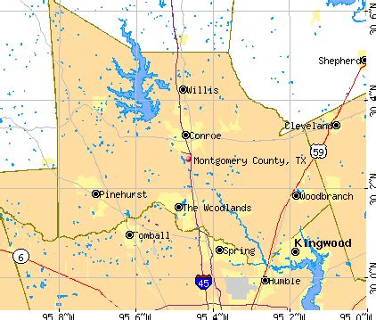 Montgomery Texas Map | Business Ideas 2013