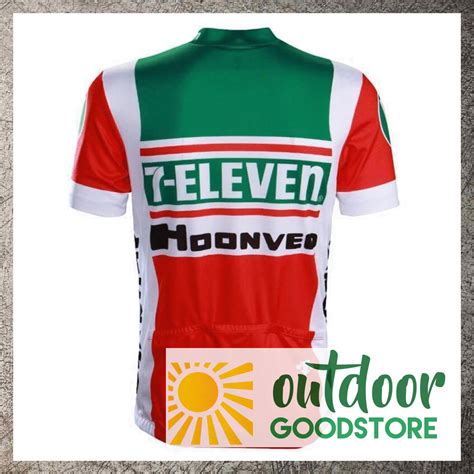 7 11 Eleven Retro Cycling Jersey | Cycling jersey, Cycling motivation, Custom cycling jersey