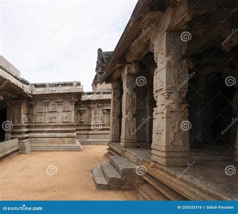 Details of of Hazara Rama Temple at Hampi Editorial Photo - Image of ...