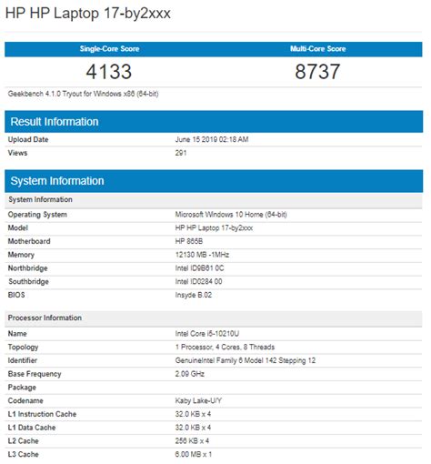 Intel Core i7-10510U and Core i5-10210U disappoint on Geekbench with ...