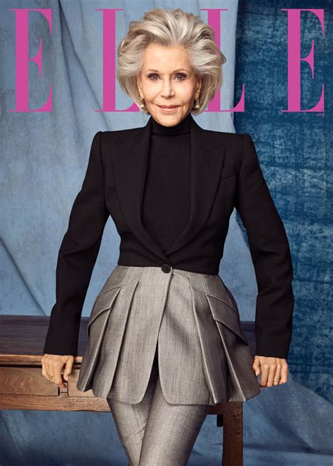 Jane Fonda Covers ELLE's April Issue - Tom + Lorenzo