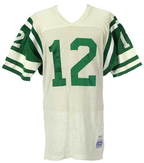 Lot Detail - 1980's Joe Namath New York Jets Post Career Jersey (MEARS LOA)