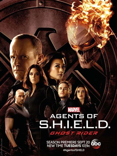 New poster for Marvel's 'Agents of S.H.I.E.L.D.' features Ghost Rider! - Inside the Magic