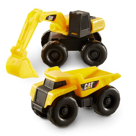 Cat Little Machines 3" 2-Pack Dump Truck/Excavator 82278 - Catmodels.com