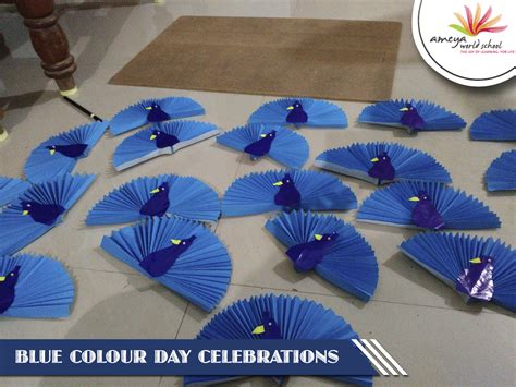 Blue Colour Day Celebrations | Ameya World School