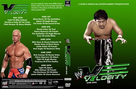 WWE Velocity June 2002 DVD Cover by AlbertVolovan on deviantART