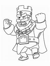 Angry Barbarian King Clash Of Clans coloring Page sketch template