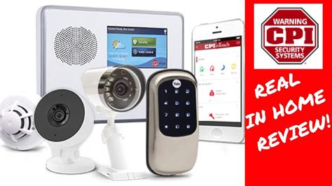 Real In Home Review of CPI Security System, In Touch and Mobile App! Honest Review! - YouTube