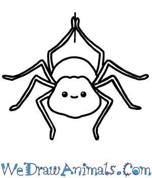 How to Draw a Cute Spider