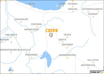 Corpa (Bolivia) map - nona.net