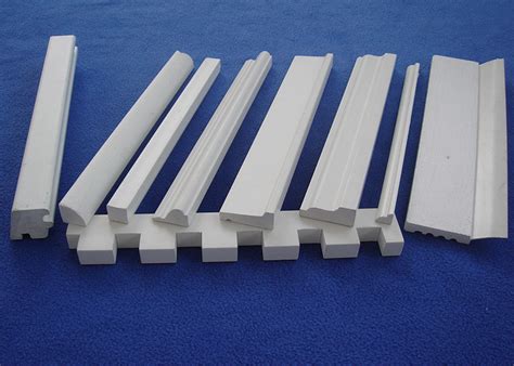 Pre-finished PVC Trim Moulding / Outdoor Molding Trim For Deceration