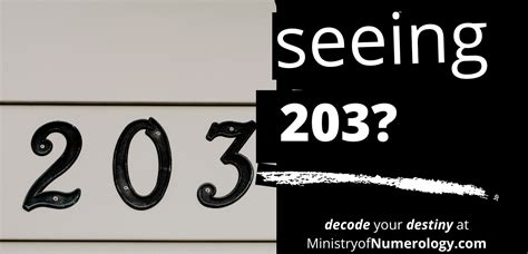 203 Angel Number: Meaning, Significance & Symbolism | Ministry Of Numerology - By Johanna Aúgusta