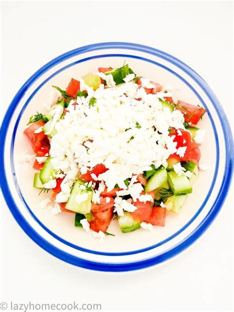 Bulgarian Salad (shopska Salata) | Recipe | Best salad recipes, Feta ...