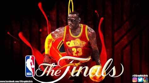 LeBron James NBA Finals Wallpaper by CGraphicArts on DeviantArt