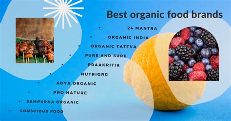 10 Best organic food brands in India - Organic