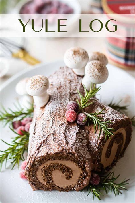 Yule Log Recipe: All of the components are so simple to make, and ...