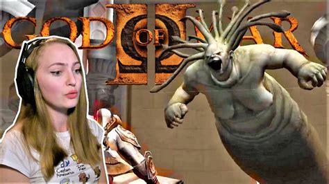 FAT MEDUSA BOSS FIGHT AKA EURYALE #7 | God Of War 2 Blind Playthrough PART 7 | Anida Gaming ...