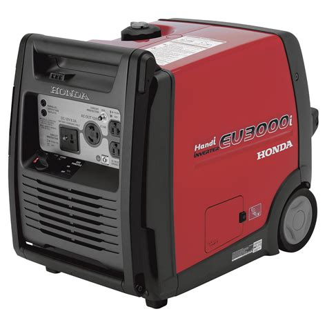 Honda EU3000i Handi Portable Inverter Generator — 3000 Surge Watts ...