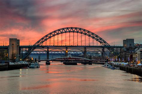 Newcastle Photos | Tyne Bridge Sunset Newcastle photos