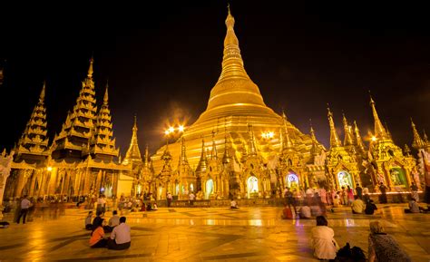 Shwedagon Pagode in Yangon / Myanmar Foto & Bild | asia, myanmar ...