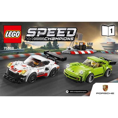 LEGO Porsche 911 RSR and 911 Turbo 3.0 Set 75888 Instructions | Brick Owl - LEGO Marketplace