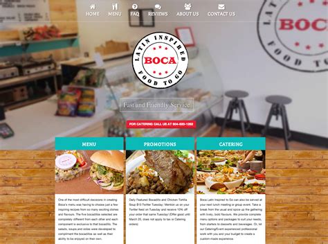 Restaurant Website Design