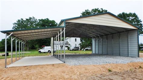 26x35x12-custom-steel-carport-with-lean-to | Carports | Steel Carport Dealer | Top Online Car ...