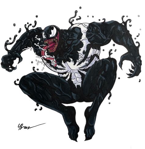 Insomniac Venom Art 1 2023 by BrYcEBrOwNARTS on DeviantArt